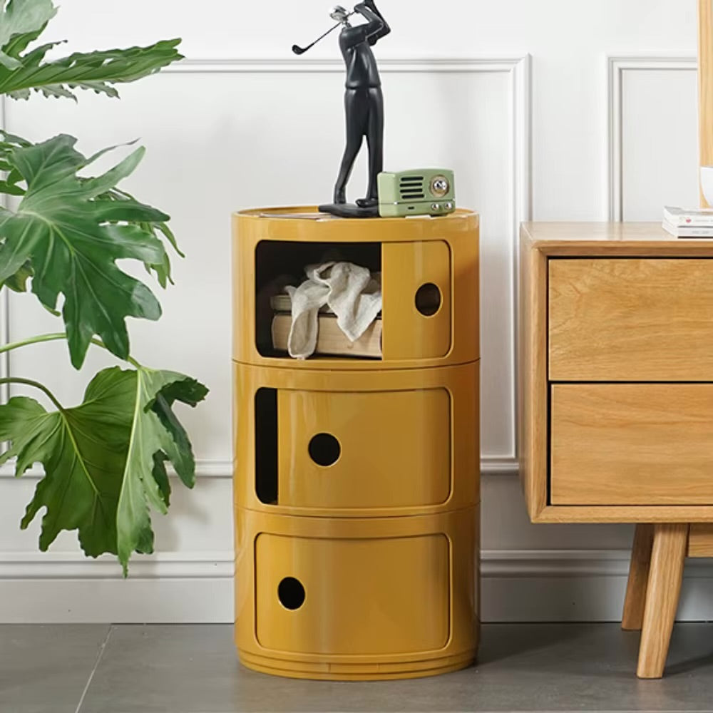 Componibili Kartell  Beistelltisch gelb Anna Castelli Ferrieri Uwe design Replikat 1